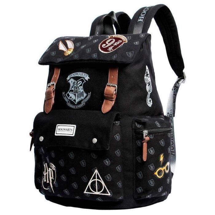 Sac à dos harry potter noir hotsell