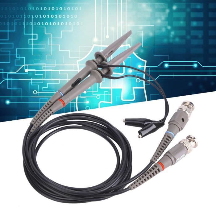 Lot D'accessoires Pour Oscilloscope Metrix : Sondes, Pointes, Pinces, Occasion