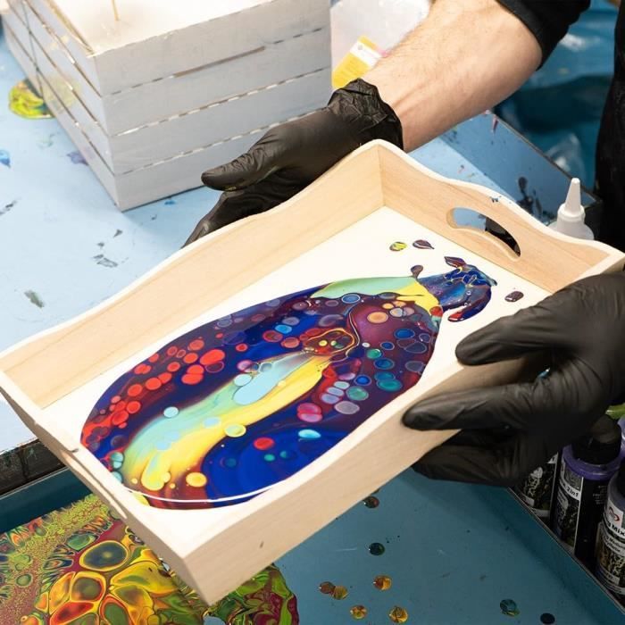 Pouring Mix 2En1 Medium De Lissage Et Peinture Acrylique Médium De