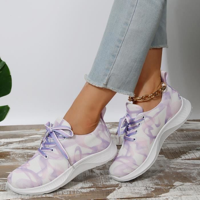 Chaussures de Sport Femme Respirant L g re de la Mode de Marche