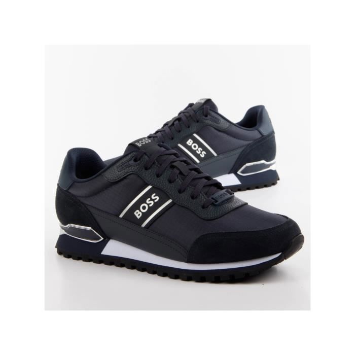 Basket Boss Homme Parkour Runner Bleu Synthetique Bleu Cdiscount Chaussures