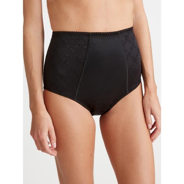 Culotte gainante plastron central Noir LINGERELLE LINGERELLE by Daxon Femme Adulte Noir Cdiscount Pret a Porter