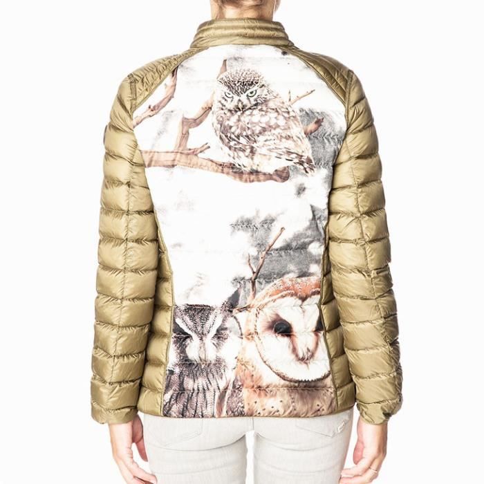 PULL IN DOUDOUNE VESTE FEMME PUNCH KAKI Kaki Cdiscount Pret a Porter