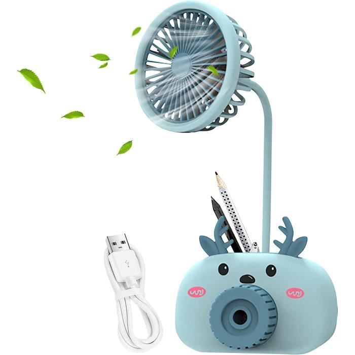 Mini Ventilateur Souffleur USB – Pour Déguisement Gonflable, ABS, Orange