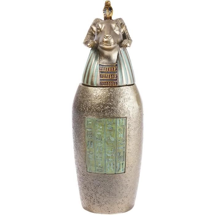 IBIS SACRE THOT EGYPTE ANCIENNE STATUETTE EN BRONZE ET RESINE 3705