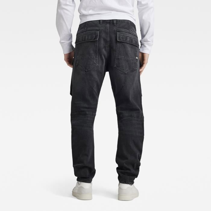 Pantalon cargo G Star 3D worn in black moon 27x32 Worn in black moon Cdiscount Pret a Porter