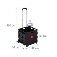 Chariot de courses pliable – Très bon état - Accessoires & Bagagerie