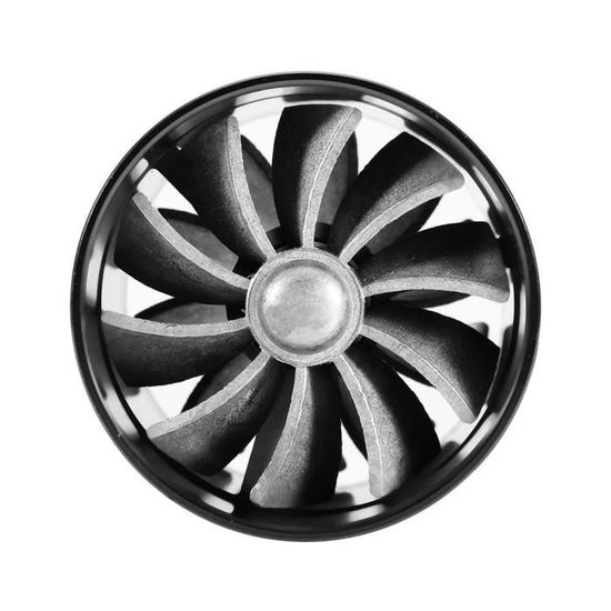 Turbonator Économiseur Carburant Bleu 64 Mm – Turbine Admission Air Voiture & Moto