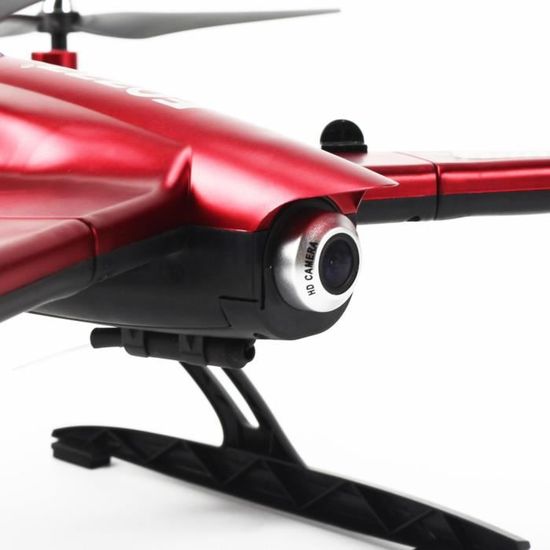 FQ777 FQ02W Drone 4 CH WiFi Pliable Cam ra 200W rouge