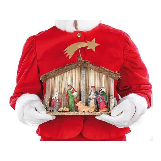 décorations de noël crèche de noël avec 11 Figurines de la crèche crèche de noël crèche de noël yestter crèche de Noël avec Figurines