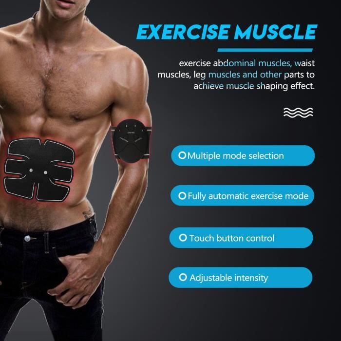 15 pieces EMS Ultimate Muscle Stimulator Training Gear Hip Trainer Set Fitness Equipment Fit Full Body Cdiscount Sport
