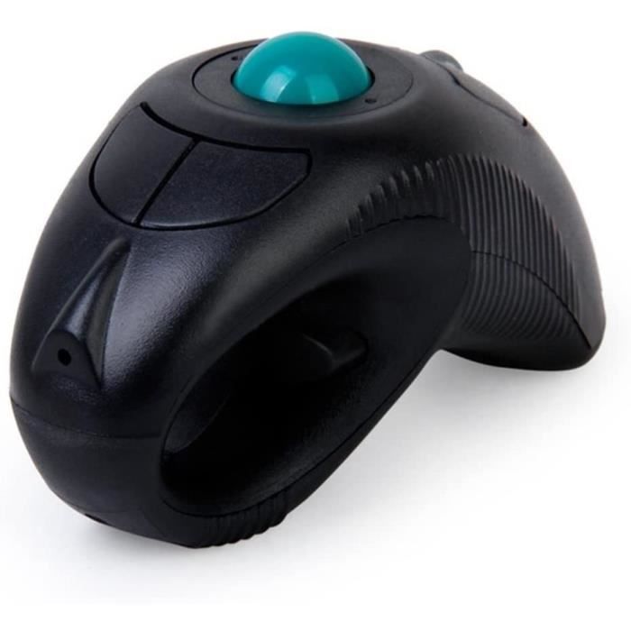 DeLUX Souris Trackball sans Fil Bluetooth, Contrôle Facile du Pouce, Suivi  Précis et Fluide, Conception Ergonomique, 2400 [237] - Cdiscount  Informatique