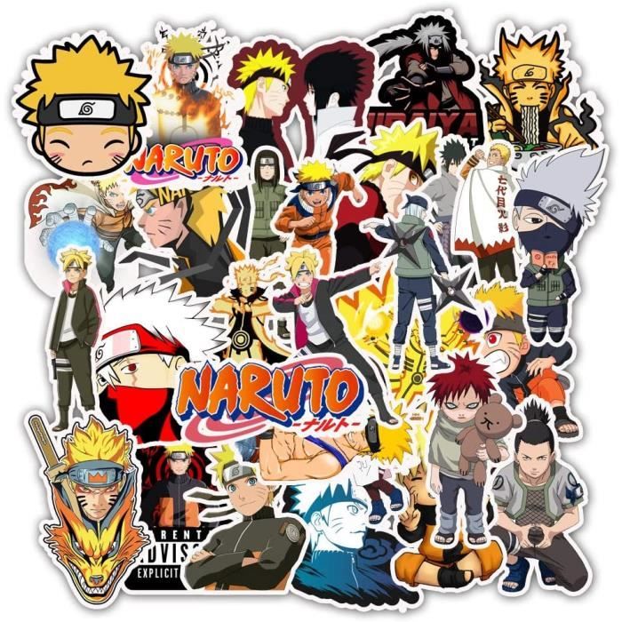 Decoration De Fete - Limics24 - Anime Stickers Mixed Naruto Autocollants  Hunter X My Hero Academia Haikyuu - Cdiscount Maison