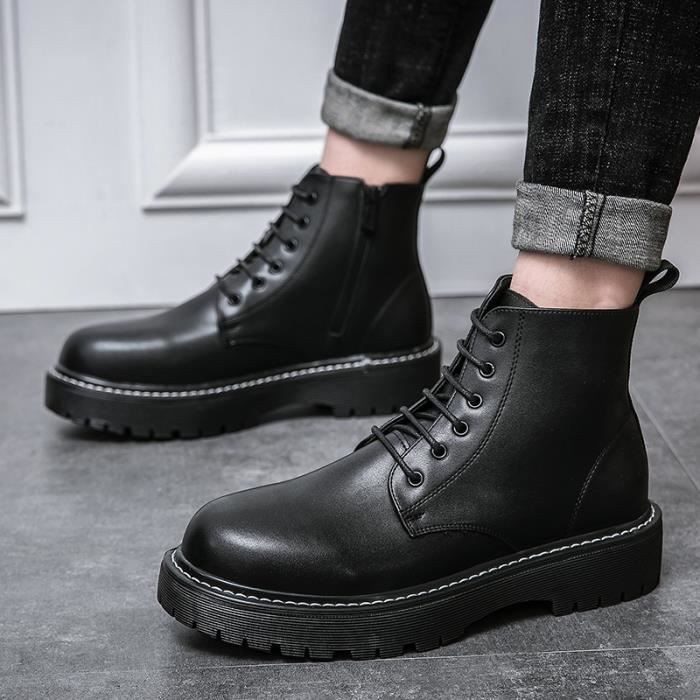 Homme en best sale bottes a talon