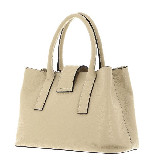 Pol o Sac à main beige en cuir pour femme Arlington