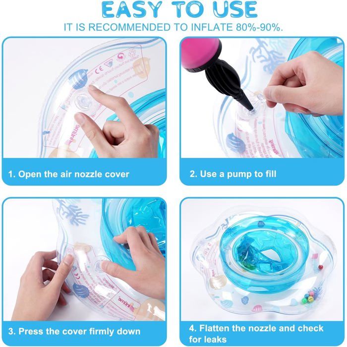 Bouée De Natation Gonflable ERSANDY Pour Bébé, Anneau De Natation Pour Bebe Bebe Siege De Piscine Aide Bebe A Apprendre A Nager Bouee Gonflable Aide A La 76356 B Bouée De Natation Gonflable ERSANDY Pour Bébé, Anneau De Natation Pour Bebe Bebe Siege De Piscine Aide Bebe A Apprendre A Nager Bouee Gonflable Aide A La 76356 B