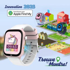 Montre ICE Rose Pour Femme/enfant/ado - Quartz - Résistance 100m - Occasion TBE