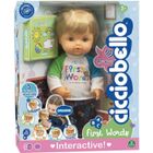 Poupon interactif - CICCIOBELLO - Cicciobello Premiers Mots 30 cm - À partir de 2 ans - CCBF0