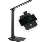 Lampe de bureau LED - Maclean - MCE616 B - 9W - Chargeur Qi - Intensité variable