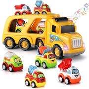 HERSITY Camion Chantier Enfant avec Son et Lère Tracteur Jouet de Plage,  Camion de Construction Cadeau pour Enfant Garçon Fille 10 - Cdiscount Jeux  - Jouets