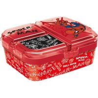 Stor lunchbox Spider-Man 18,5 x 15 x 6,5 cm polypropylène rouge