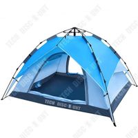 TD® Grande tente de camping extérieure 3kg tente automatique tente de camping à ressort avec maille respirante circulante intégrée