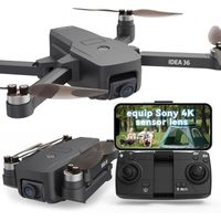 Drone GPS 4K TT36 – Caméra Sony IMX, 5G WiFi, Moteurs Brushless, Retour Auto – Moins De 249 G