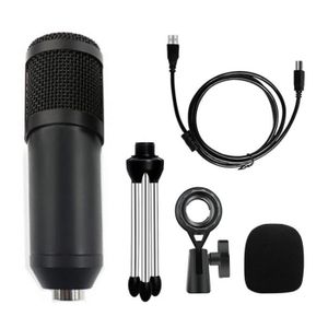 MICROPHONE - ACCESSOIRE Noir-Microphone à condensateur USB BM 800, 192KHz 