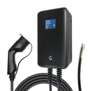Borne de recharge Portable 11kw 16a EV type-2 EVSE pour voiture électrique,  prise CEE IEC62196-2, bazarland30 - Cdiscount Auto
