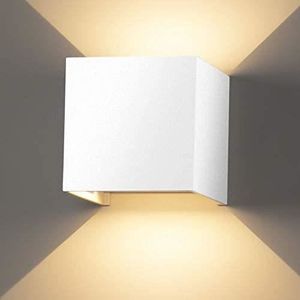 30cm blanc Applique murale LED nordique minimaliste salon chambre lecture lampe de chevet avec interrupteur lampe tournante cr/éative en bois massif 4