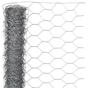 jardinage Frunimall Grillage de poule hexagonal galvanisé avec mini pince coupante gants pour travaux manuels 200 mm x 3 m décoration d'intérieur 