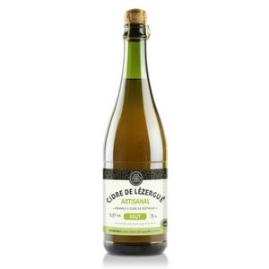 CIDRE Les Celliers de l'Odet - Cidre de Lézergué artisanal brut - Bouteille 750ml