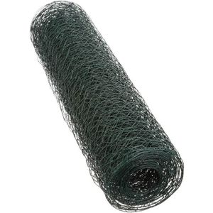 CLÔTURE - GRILLAGE Xclou rouleau de grillage vert de 10 m de long - C