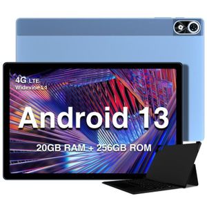 DOOGEE T10 Plus Tablette Android 13, 20GB RAM+256GB ROM(1TB TF), Écran 2K  de 10,51, 8250mAh Tablette Tactile, Caméra 13MP, TÜV Certificat, Dual 4G  LTE+5G WiFi Tablette, Widevine L1/Face ID : : Informatique