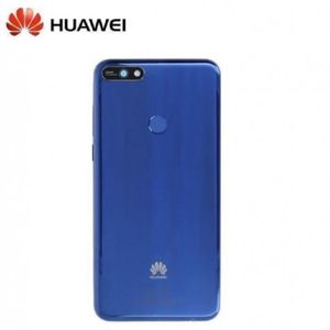 COQUE - BUMPER Coque Arrière Bleue Huawei Y7 2018