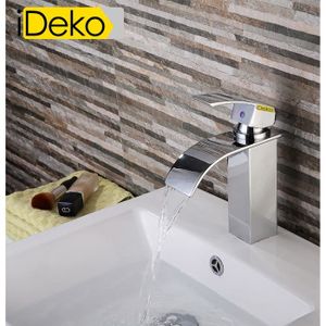 ROBINETTERIE SDB iDeko® Robinet salle de bain Mitigeur lavabo cascade & Flexible