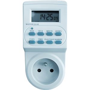 L/' extérieur ip44 numérique semaines minuterie timer contact protection 20 boutons temps