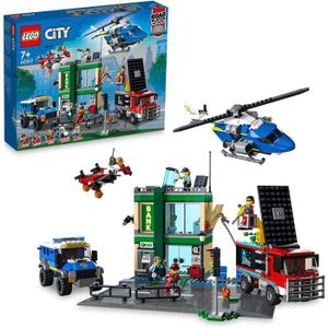 ASSEMBLAGE CONSTRUCTION LEGO 60317 City La Course-Poursuite de La Police a