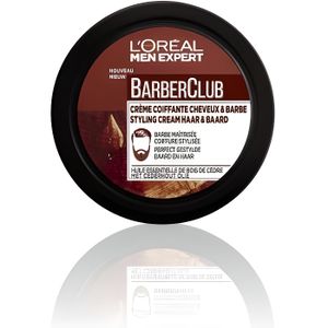 CIRE - GEL COIFFANT Crème Coiffage Men Expert Hairstyle BarberClub L'OREAL PARIS - Cheveux & Barbe - 75 ml