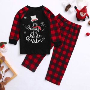 SHISAIGOU Pyjama de Noël Assorti Robe de Parent-Enfant de Wapiti de Noël imprimé Pyjama à Manches Longues Home Wear Set 