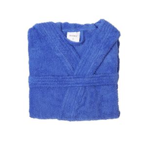 PEIGNOIR Peignoir coloris bleu pour garçon (Couleur: Bleu - Mesures peignoirs / pyjamas pour enfants: 4)