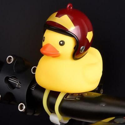 Cloche En Forme De Canard Avec Casque De Velo Vente Chaude Sur Tik Tok Lumiere Corne Casque De Couleur Aleatoire Achat Vente Cloche Decorative Cdiscount