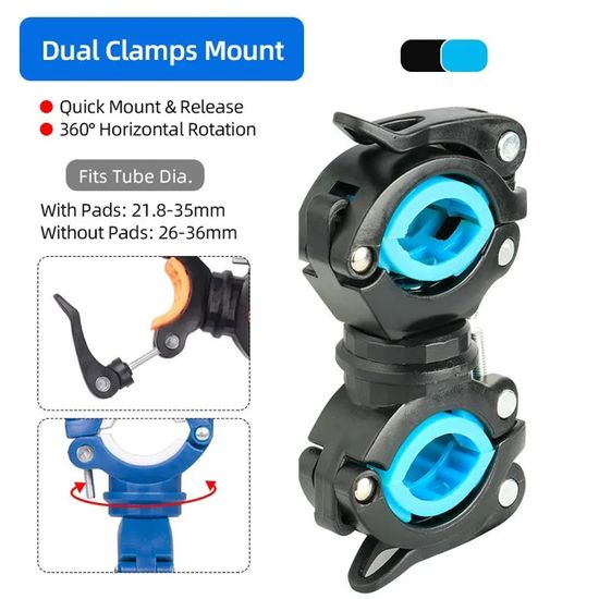 Olight RN 1500 Lampe torche LED rechargeable pour vélo