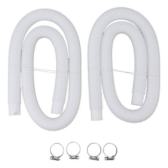 Tuyau De Pompe à Sable De Piscine 11535 Pour Tuyaux De Piscine Intex De 40,6 Cm (lot De 2