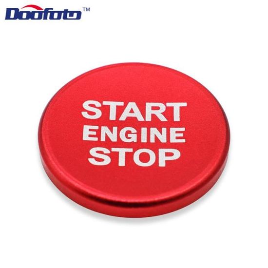 Anneau Strass Pour Bouton Start/Stop De Voiture - Rose, Autocollant, Décoration Volant Et Tableau De Bord