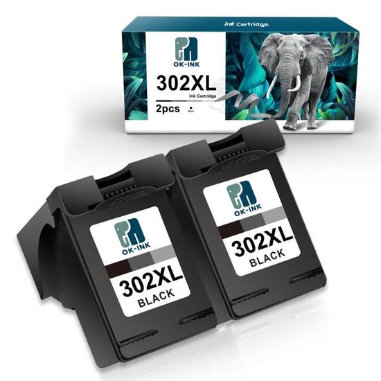Cartouches Compatible Rechange pour HP 302XL pour HP OfficeJet 3830 3831 3832 3833 3834 3835
