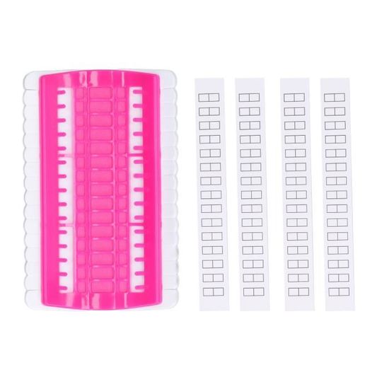 12pcs Organisateur de Fils de Point de Croix Bobine de Fil en Plastique