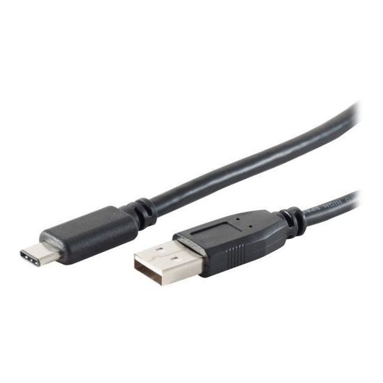 Jou Jye Computer CC 333 Câble USB USB-C (M) pour USB (M) USB 3.1 1 m noir