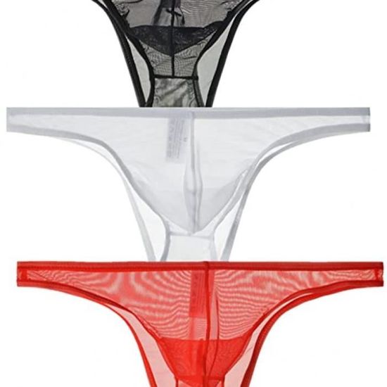 String Pour Homme - Sous-vêtements Érotiques Confortables, Respirants, Pour Sport Et Quotidien