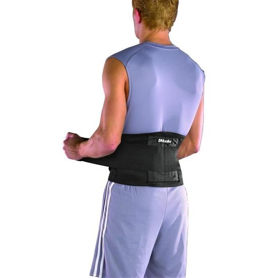 Ceinture Lombaire De Soutien Dos En Néoprène LOREY, Noir, Unisexe - Bandage De Compression, Structure Moyenne